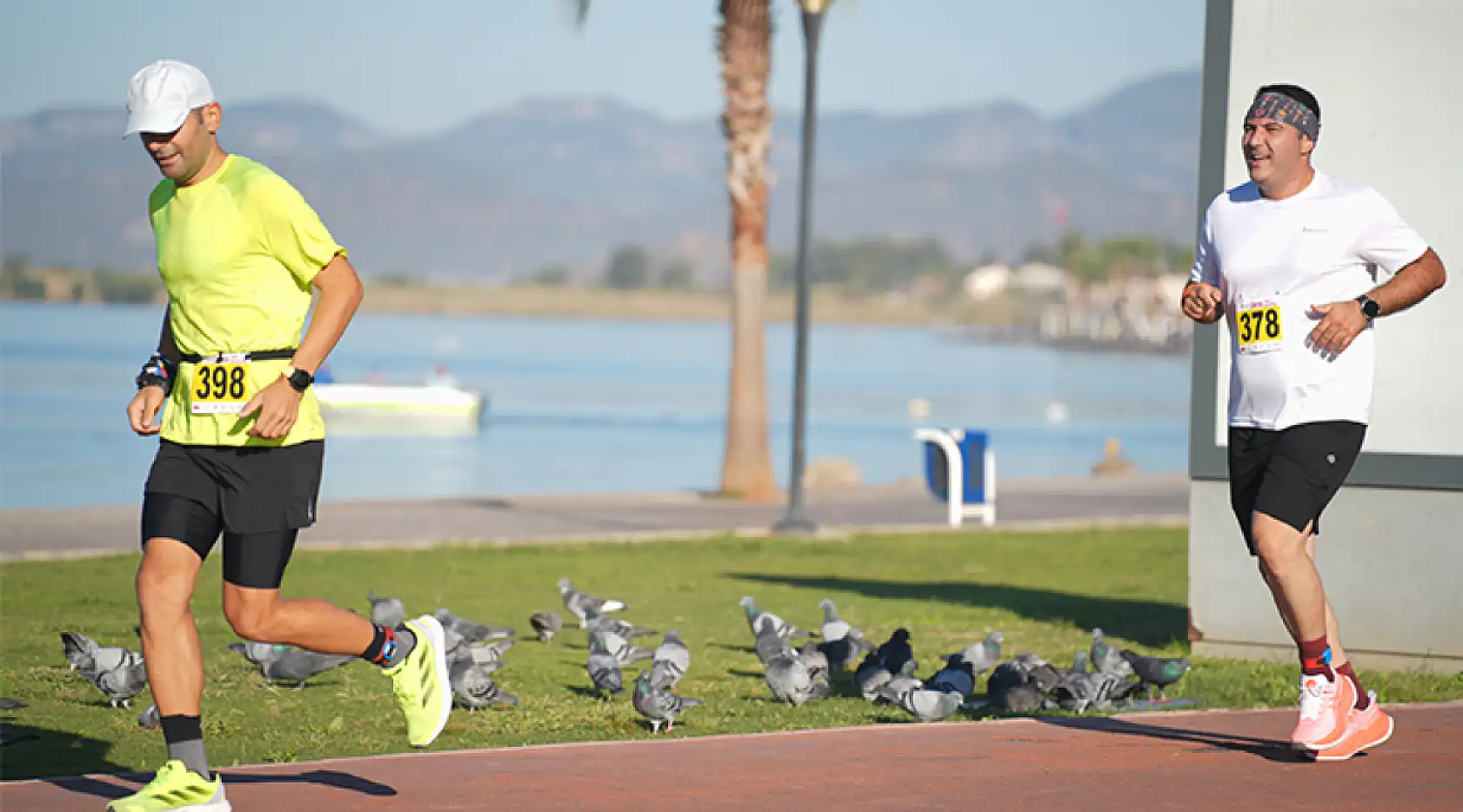 5. Uluslararası Fethiye Spor Festivali'nde Likya Yarı Maratonu yarışları yapıldı