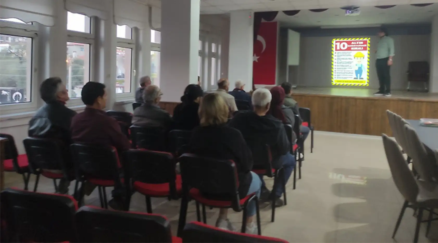 Yatağan'da iş sağlığı ve güvenliği kursu tamamlandı