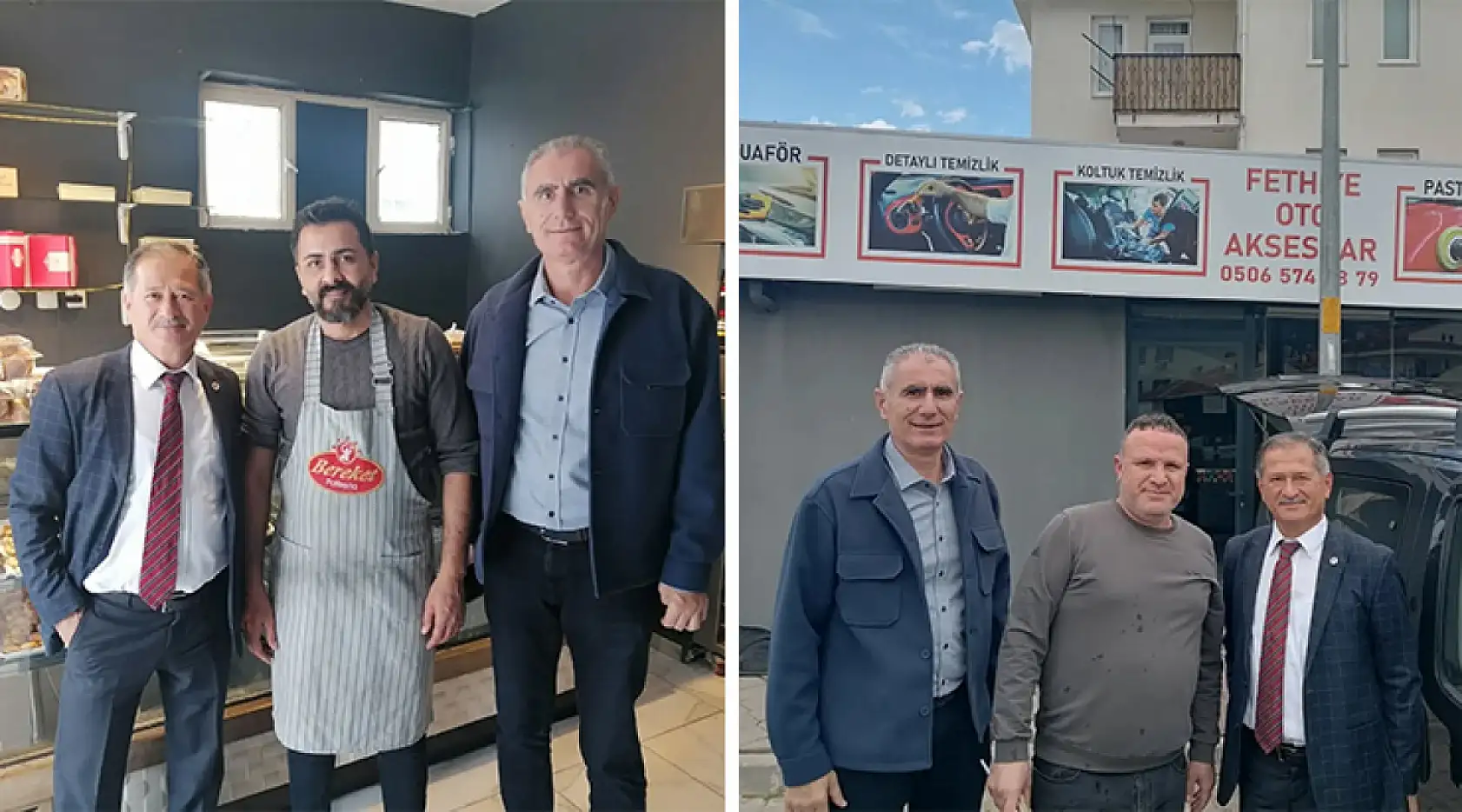 Fethiye Esnaf ve Sanatkarlar Odası Başkanı Soydemir'den yeni esnaflara ziyaret