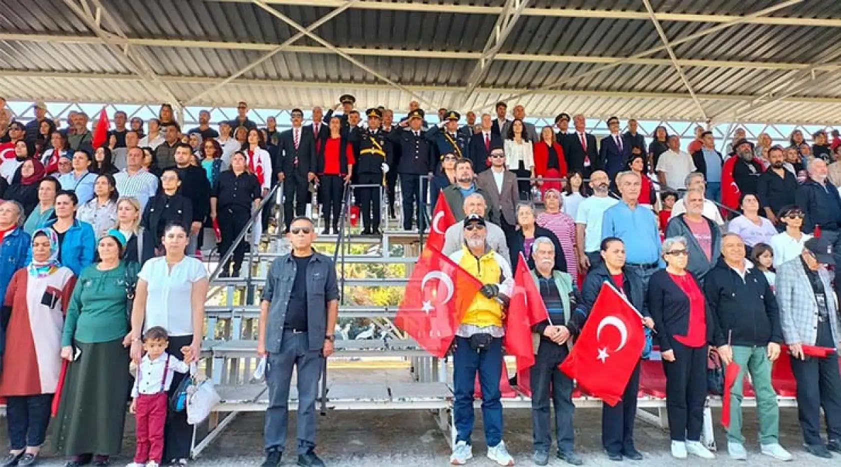 Köyceğiz'de cumhuriyetin 101. Yılı coşkuyla kutlandı