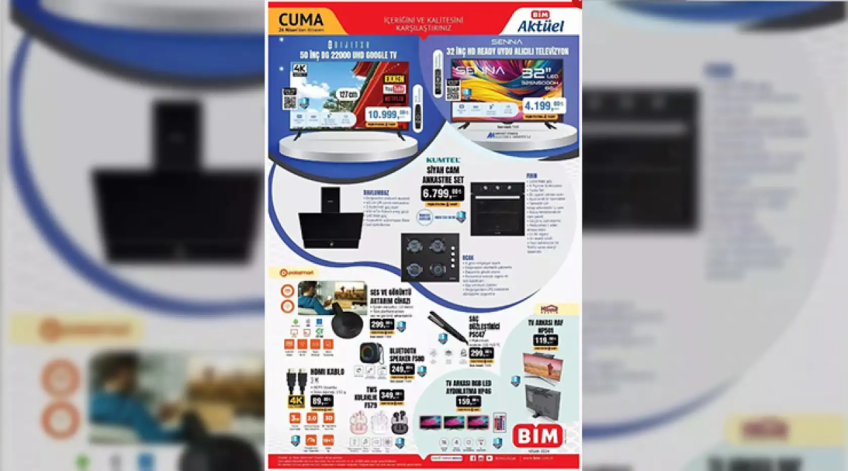 Bim Aktüel 23-26 Nisan Kataloğu Salı Ve Cuma Küçük Ev Aletlerinde Dev Fırsat