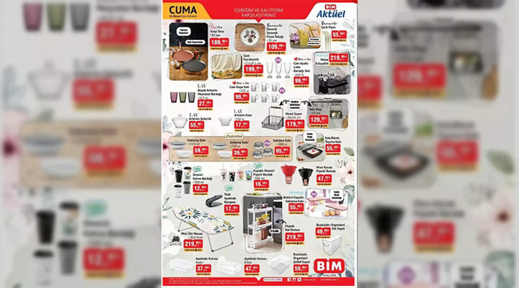 Bim Aktüel 23-26 Nisan Kataloğu Salı Ve Cuma Küçük Ev Aletlerinde Dev Fırsat