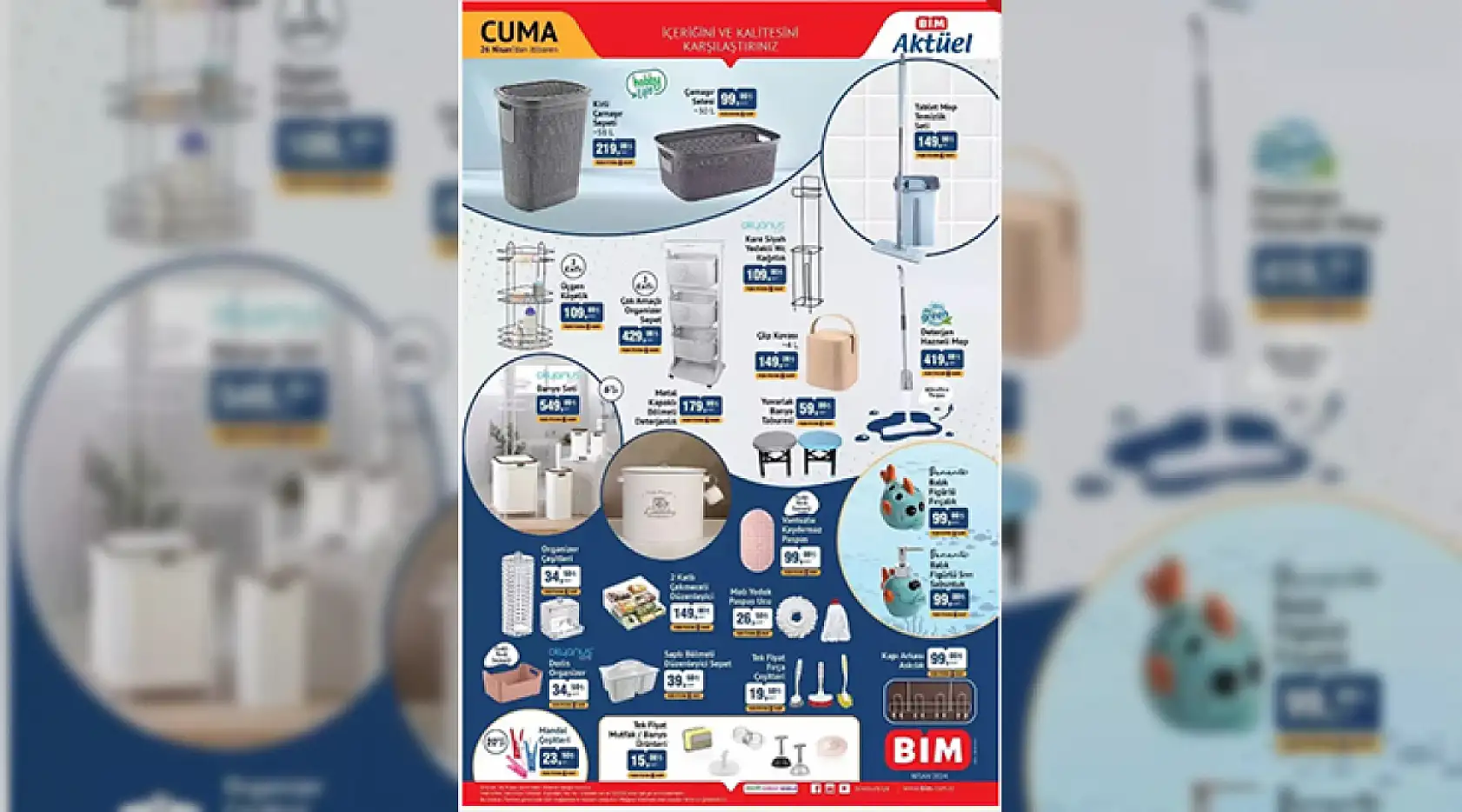 Bim Aktüel 23-26 Nisan Kataloğu Salı Ve Cuma Küçük Ev Aletlerinde Dev Fırsat