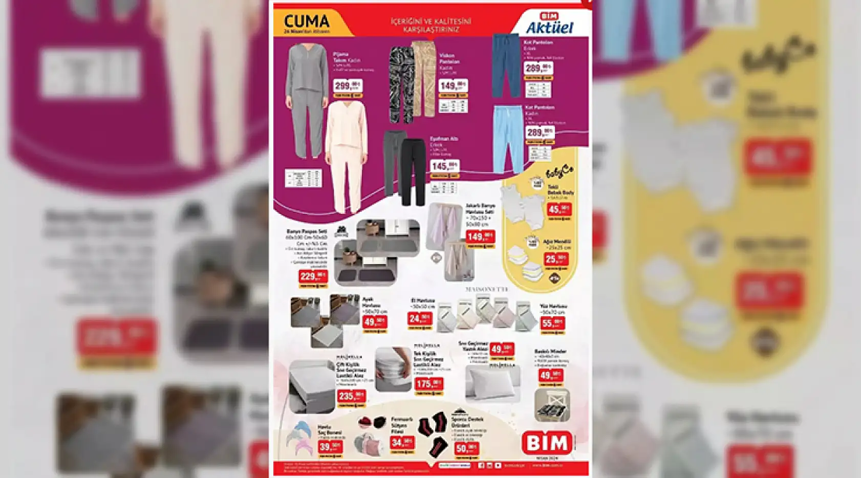 Bim Aktüel 23-26 Nisan Kataloğu Salı Ve Cuma Küçük Ev Aletlerinde Dev Fırsat
