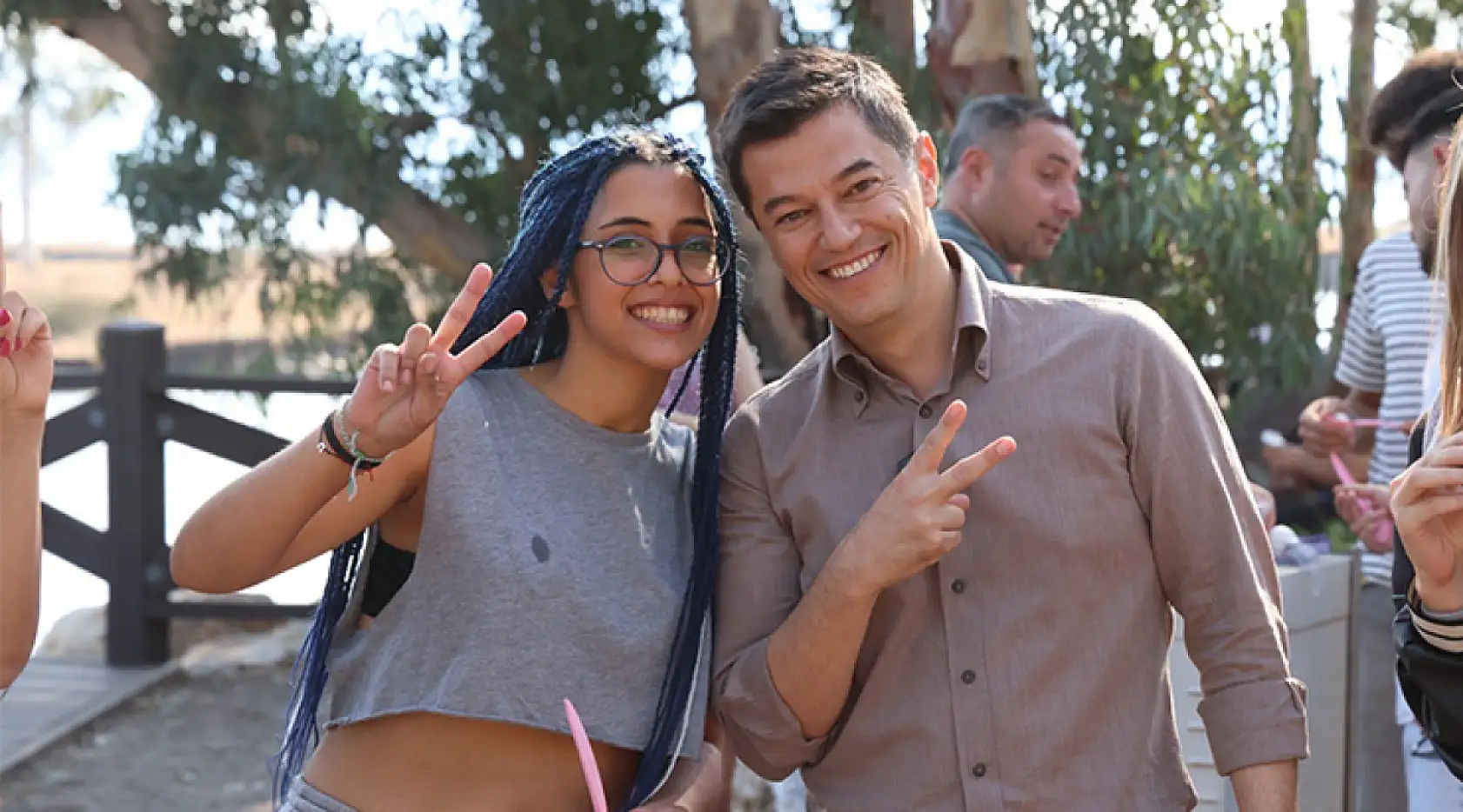 Başkan Ünlü, üniversitelileri piknikte ağırladı