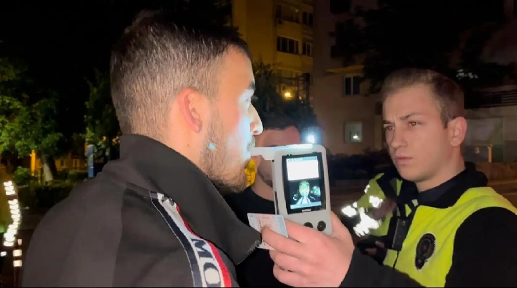 Kaçmadım dedi, alkolmetre 1.30 promil gösterdi