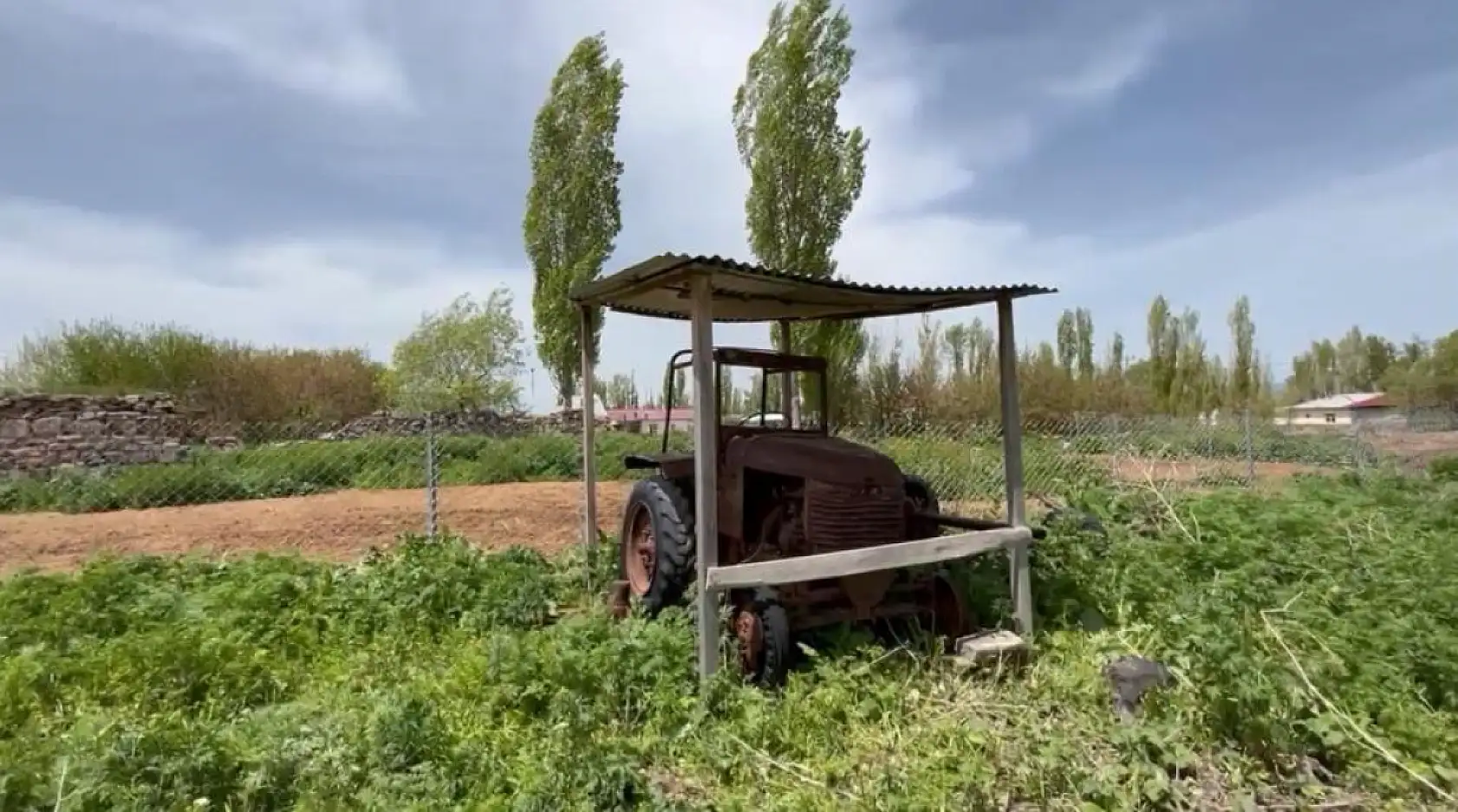 73 Yıllık Traktör Baba Hatırası Olarak Yaşatılıyor