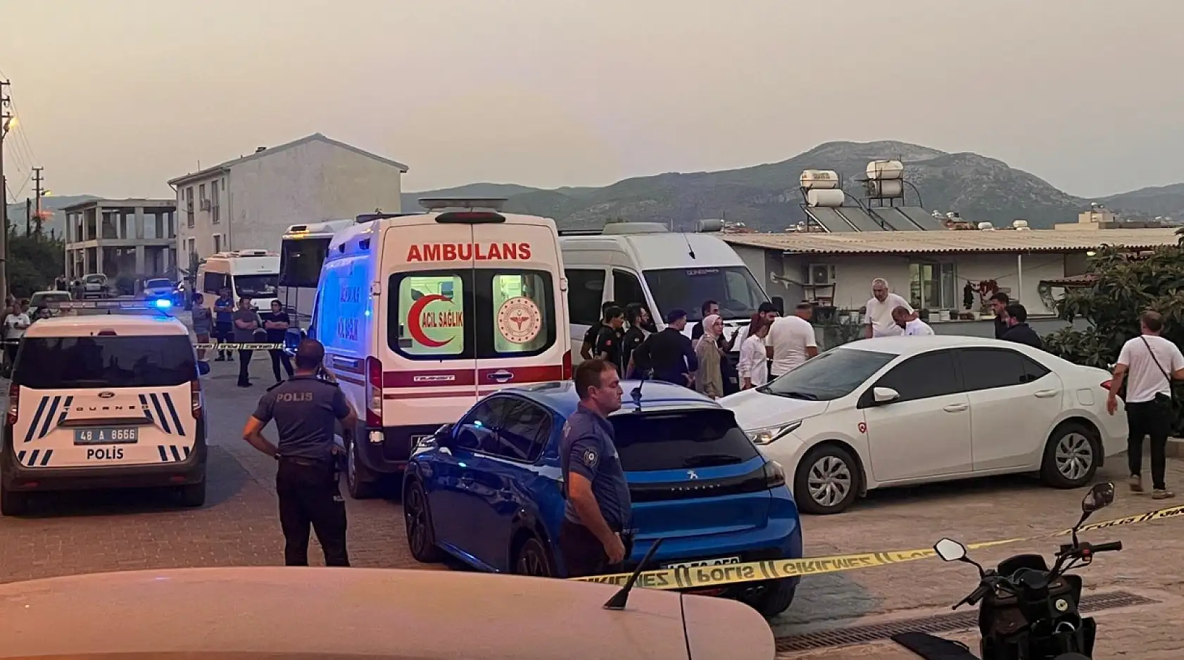 Muğla'da silahlı saldırıya uğrayan kadın öldü