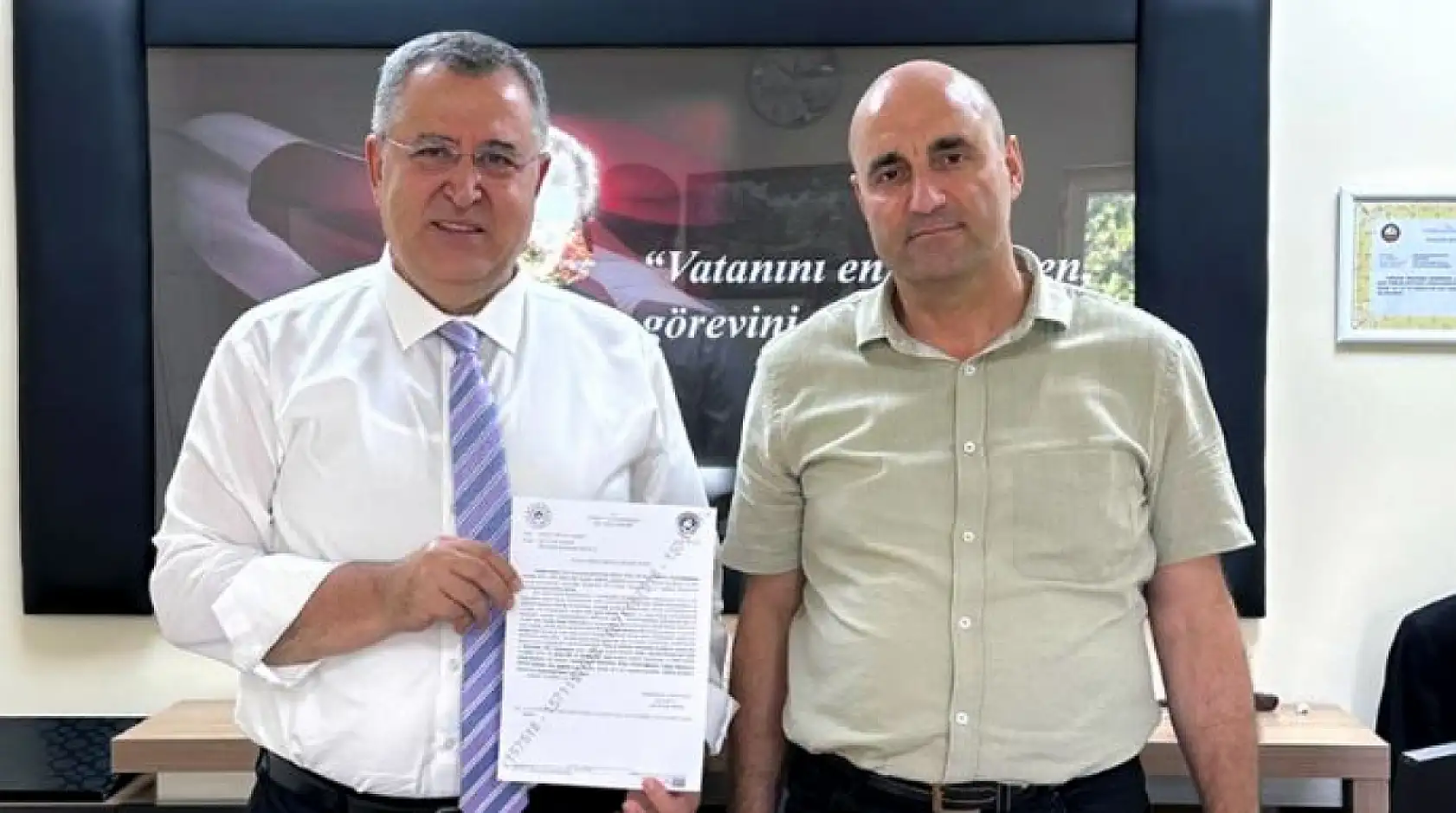 Başkan Çıralı, karma sanayi sitesi için arazi tahsis başvurusu yaptı