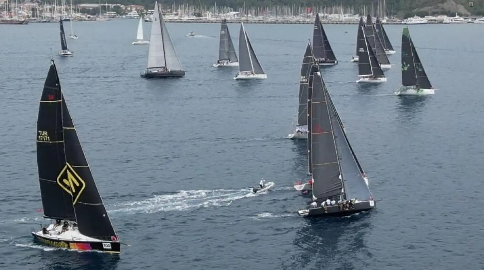 Marmaris Yarış haftasının ikinci günü tamamlandı