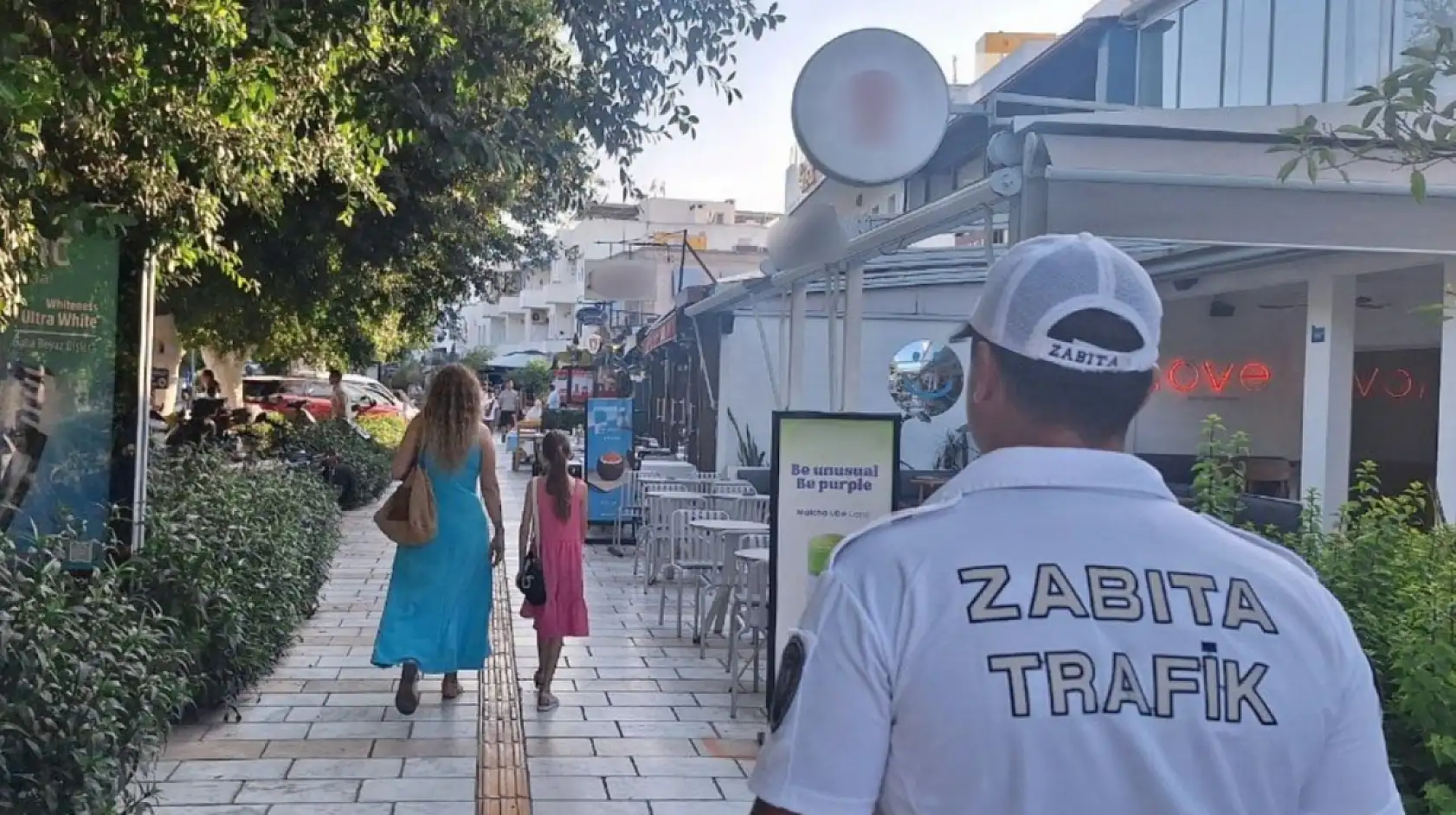 Bodrum zabıtasından motosiklet ve skuter denetimi