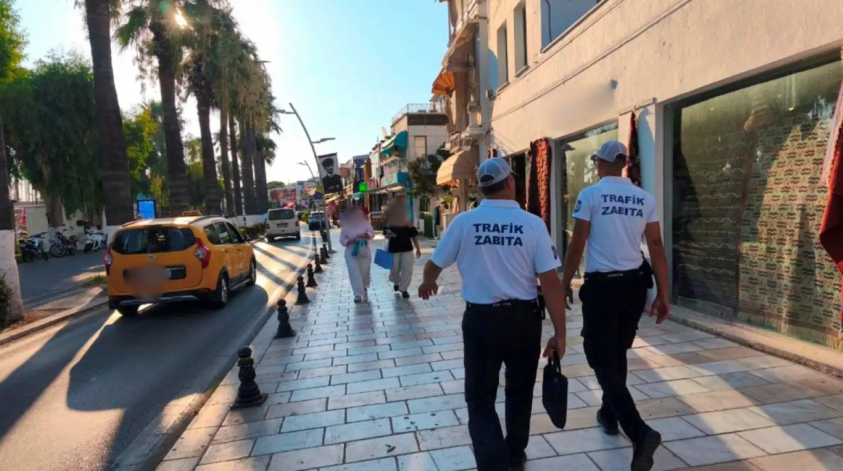 Bodrum zabıtasından motosiklet ve skuter denetimi