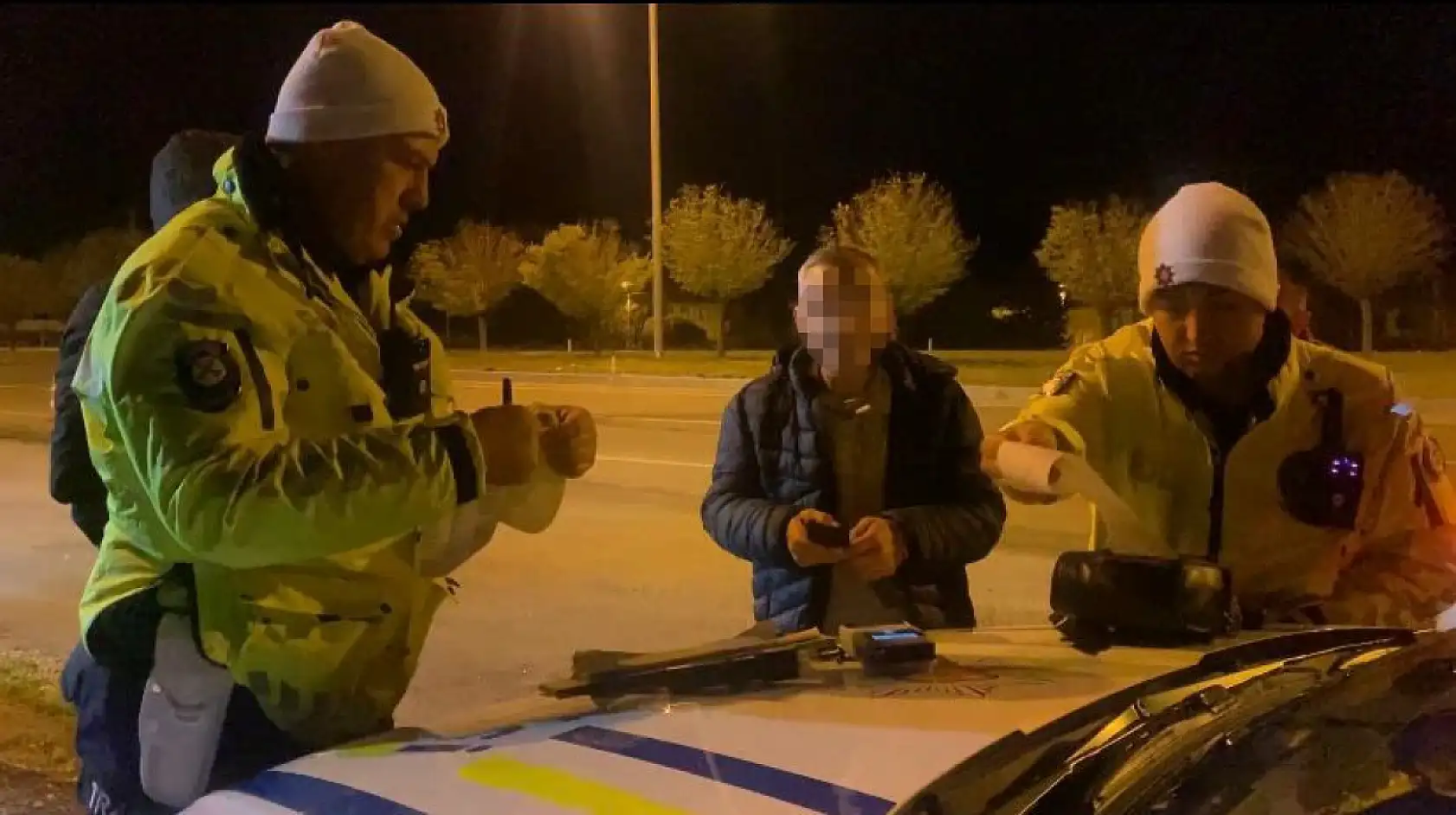 Burdur-Fethiye Yolunda Alkollü Sürücüye 9 Bin 268 Lira Ceza