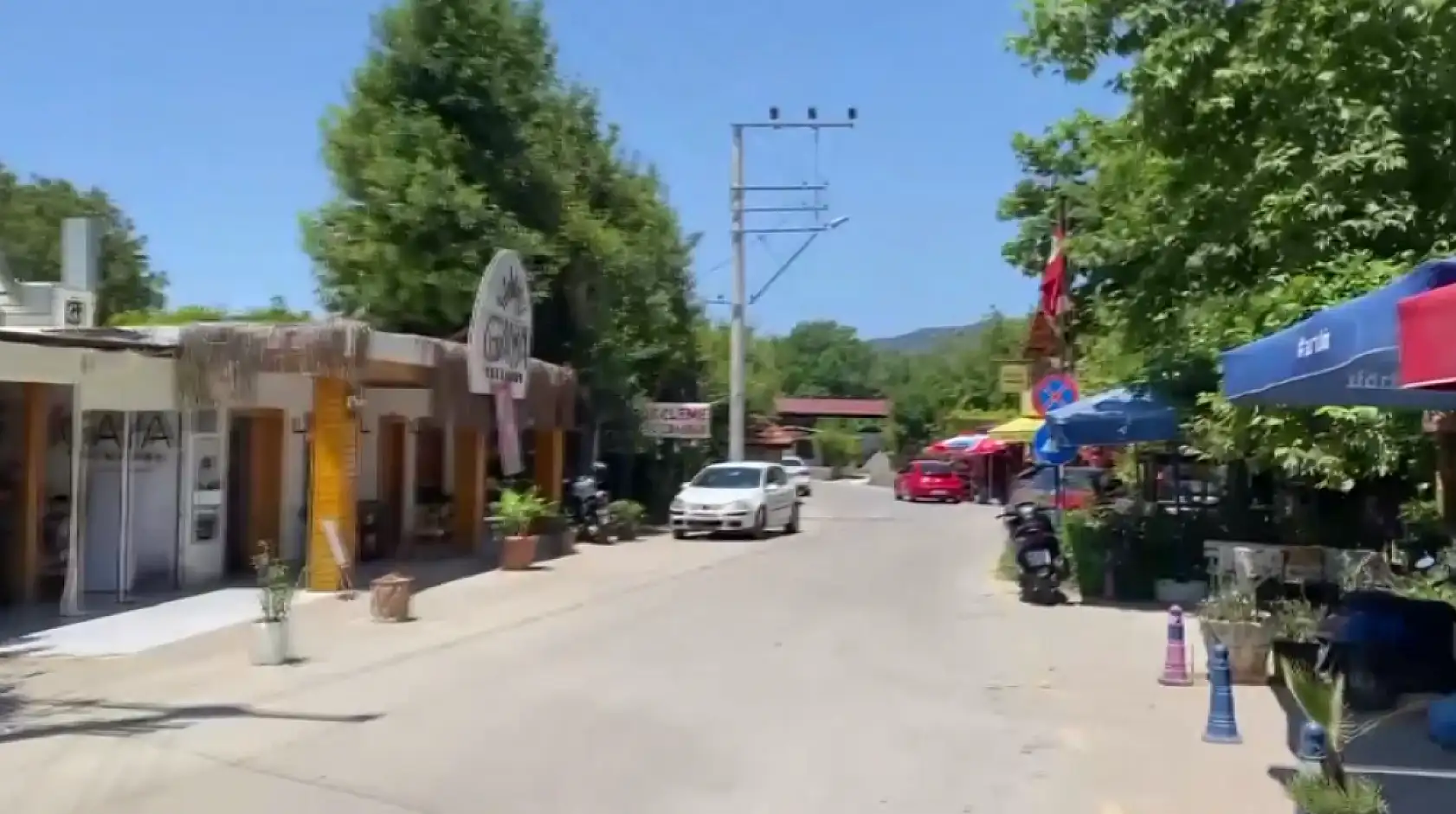 Fethiye'nin tarihi Kayaköy'ünde sessizlik hakim