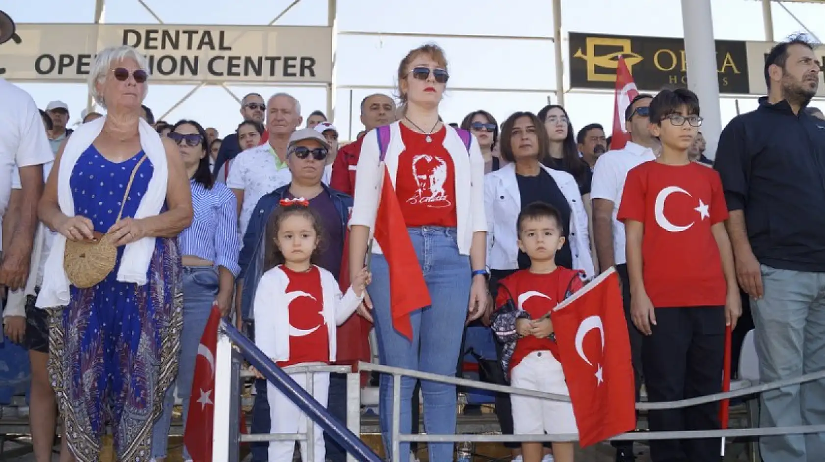 Fethiye'de coşkulu 29 Ekim kutlaması