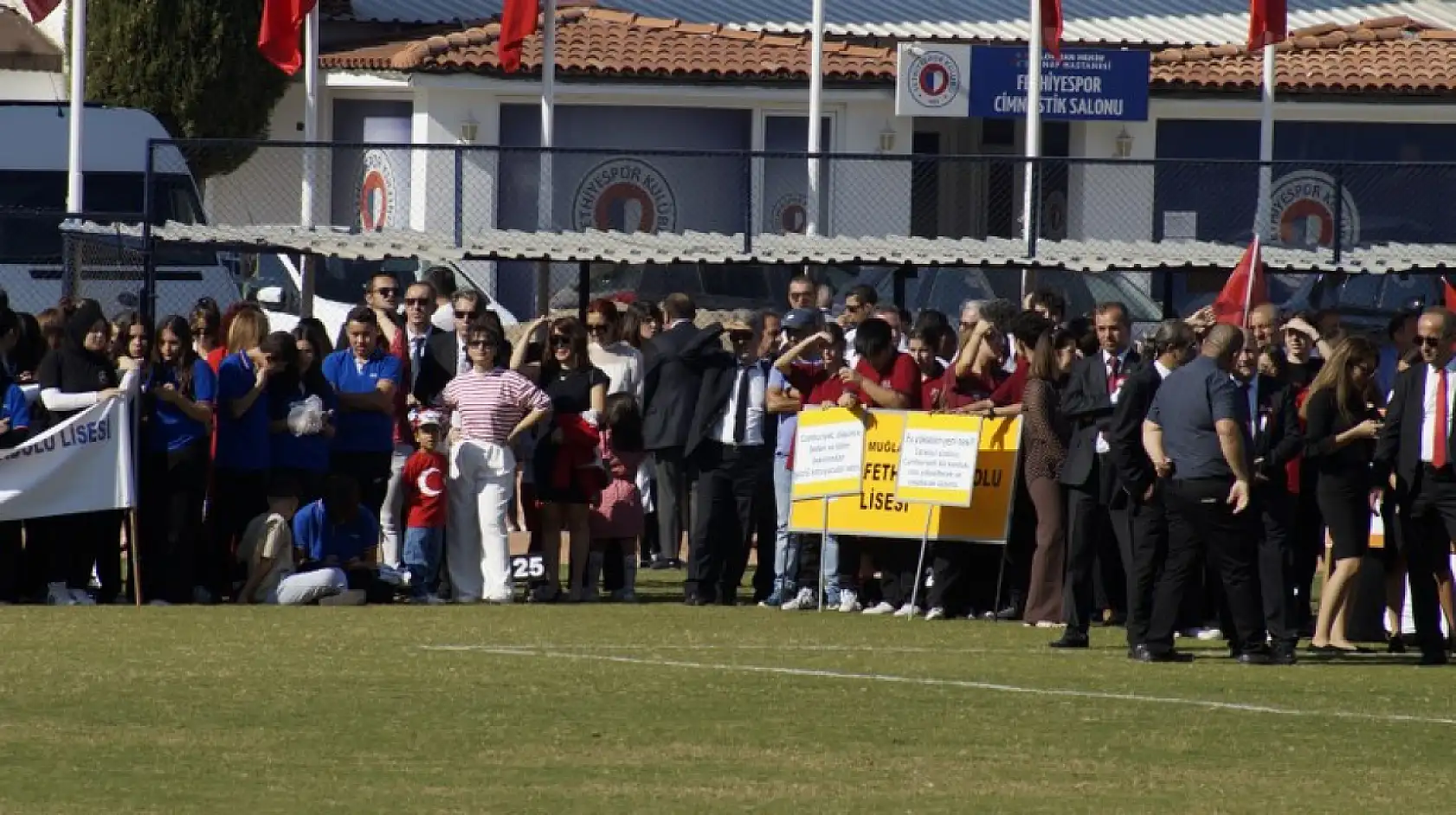 Fethiye'de coşkulu 29 Ekim kutlaması