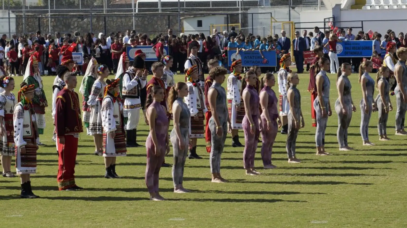Fethiye'de coşkulu 29 Ekim kutlaması