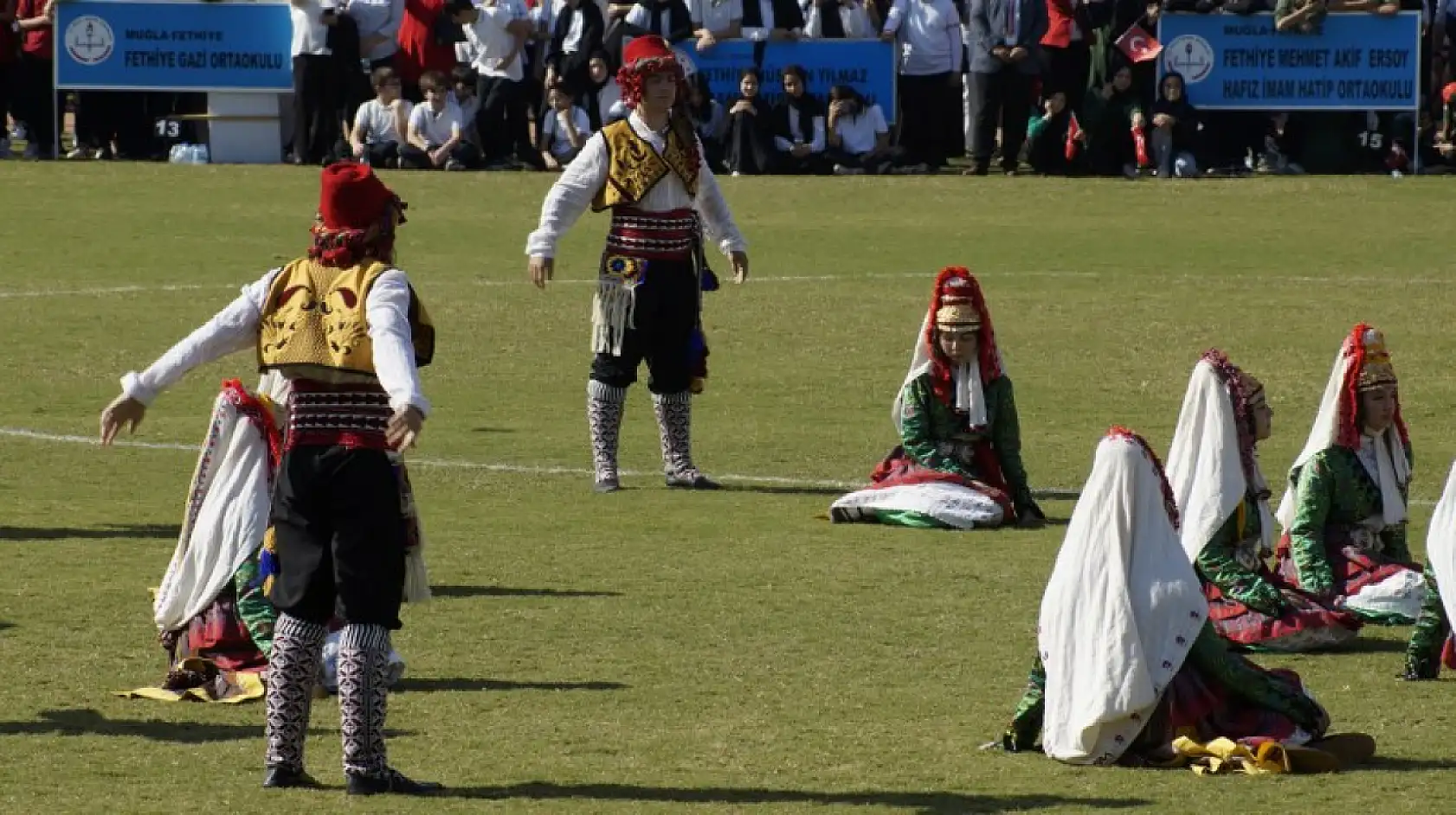 Fethiye'de coşkulu 29 Ekim kutlaması