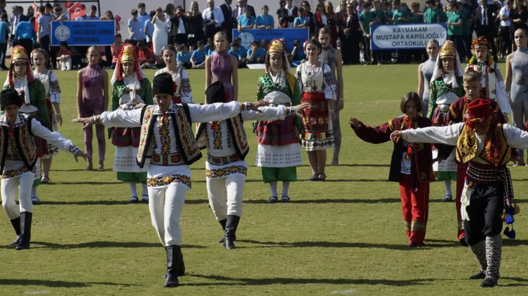 Fethiye'de coşkulu 29 Ekim kutlaması