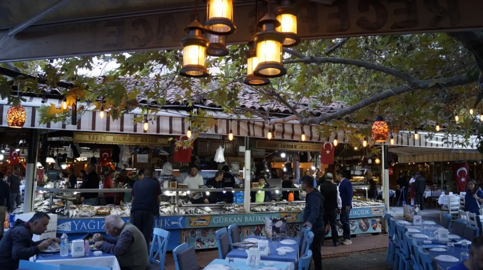 Fethiye Balık Hali'nde Yaz Sezonunun Sonuna Yaklaşılıyor