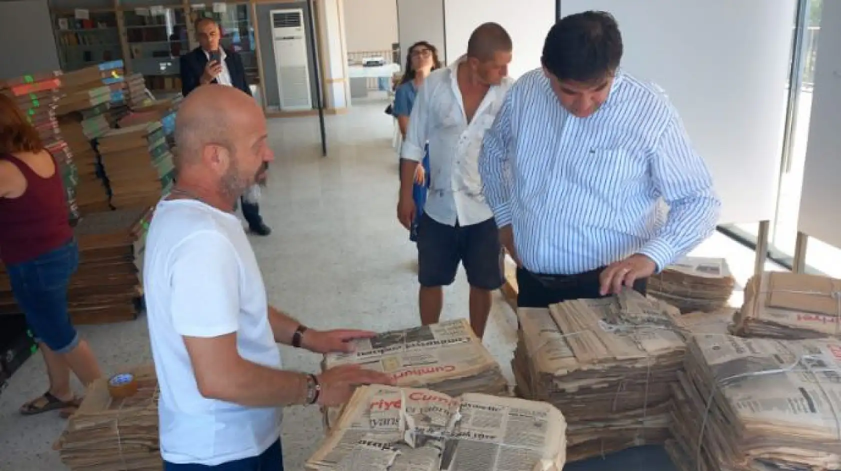 Cumhuriyet Gazetesi Arşivi Yeniden Fethiye'de