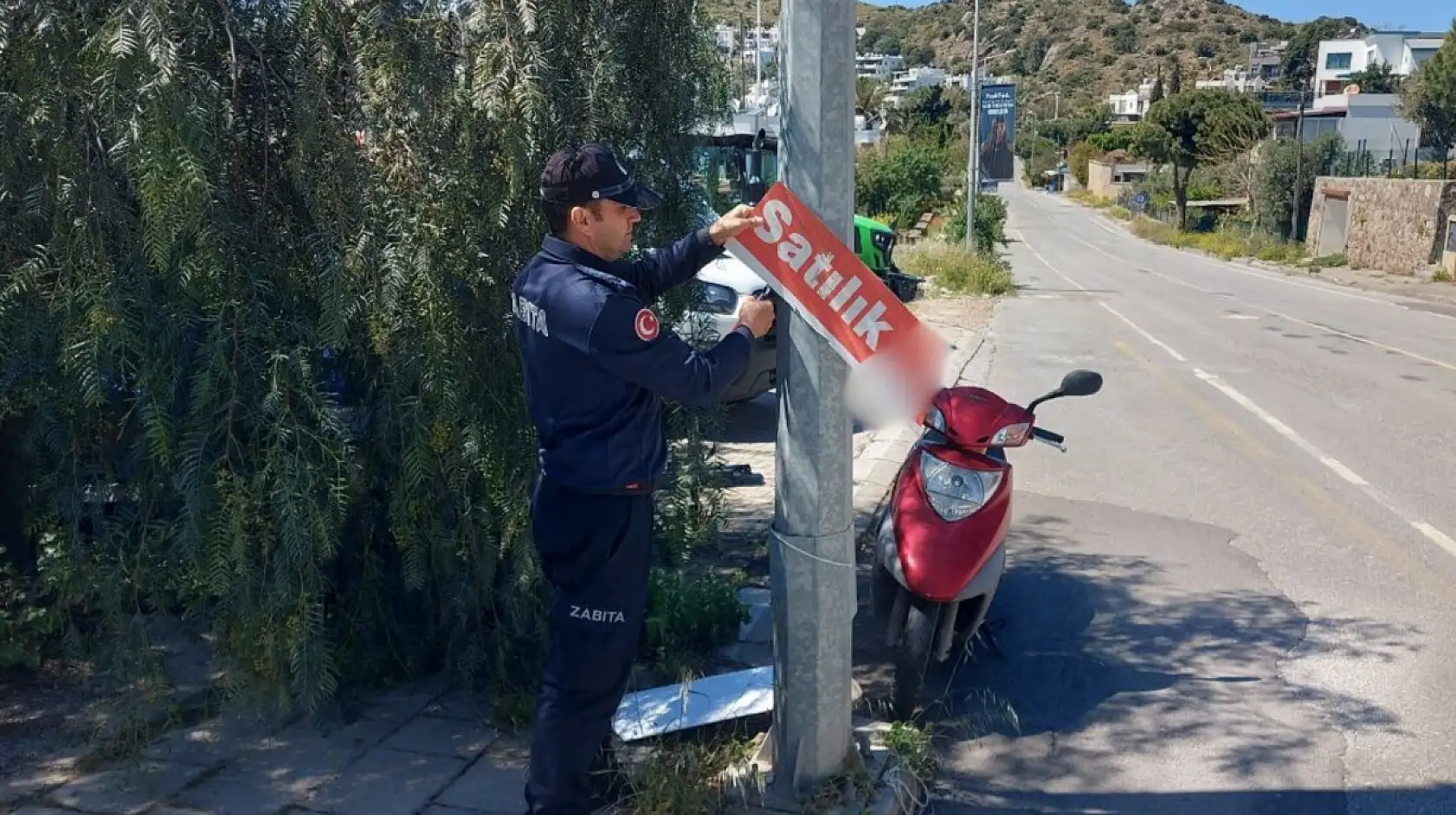 Belediyeden görüntü kirliliğine müdahale