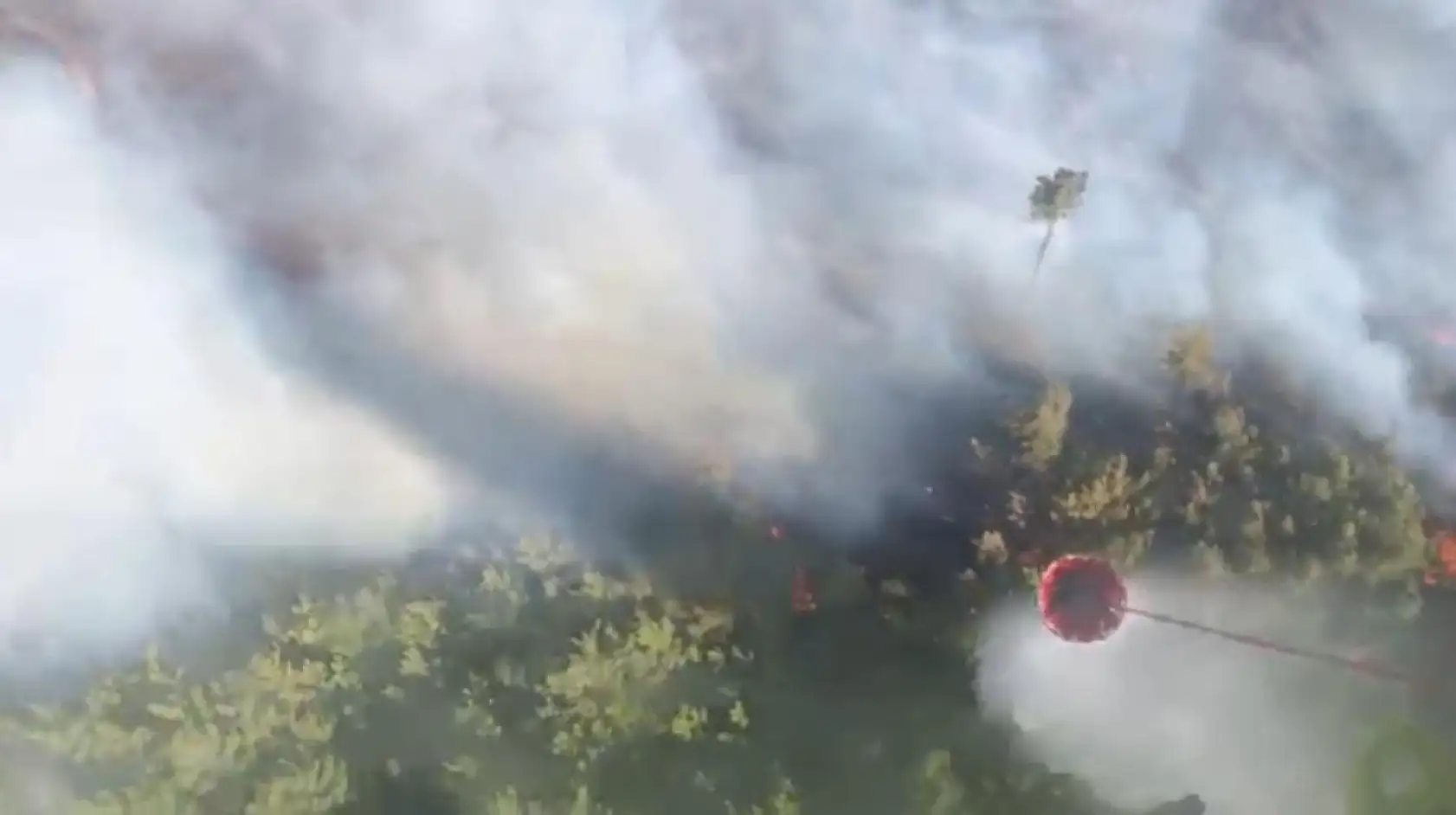 Antalya'da 2 ilçede orman yangını