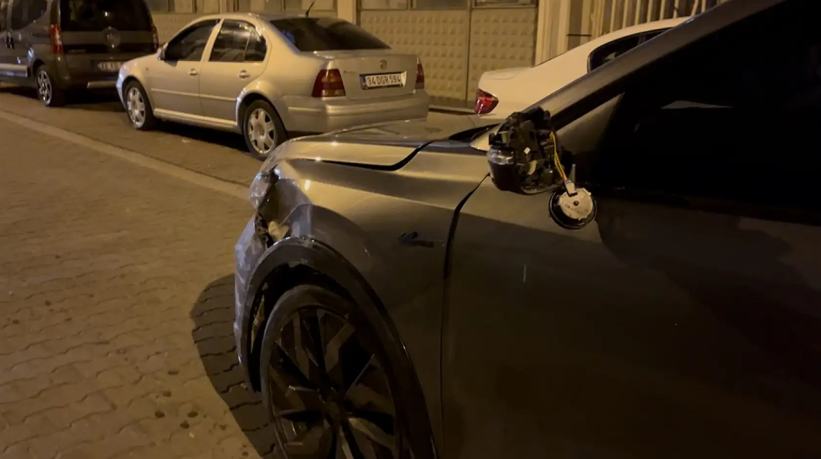 Kaza sonrası 'eşimle kavga ettim' diyerek arabayı bırakıp olay yerinden firar etmiş