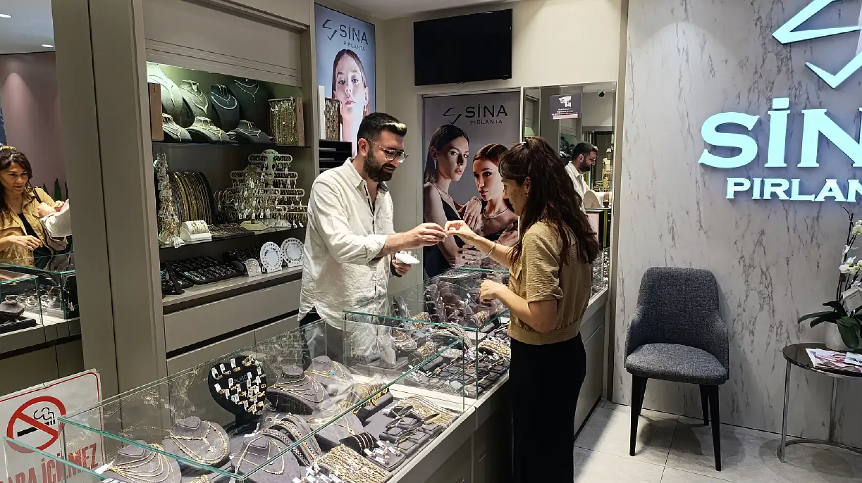 Sina Pırlanta Fethiye'de altın ve pırlantaya yoğun ilgi