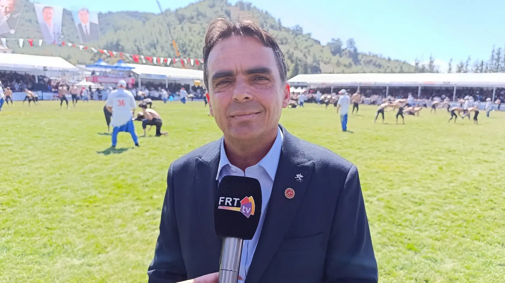 3. Fethiye Belediyesi Mustafa Kiremitli Yağlı Güreşleri başladı