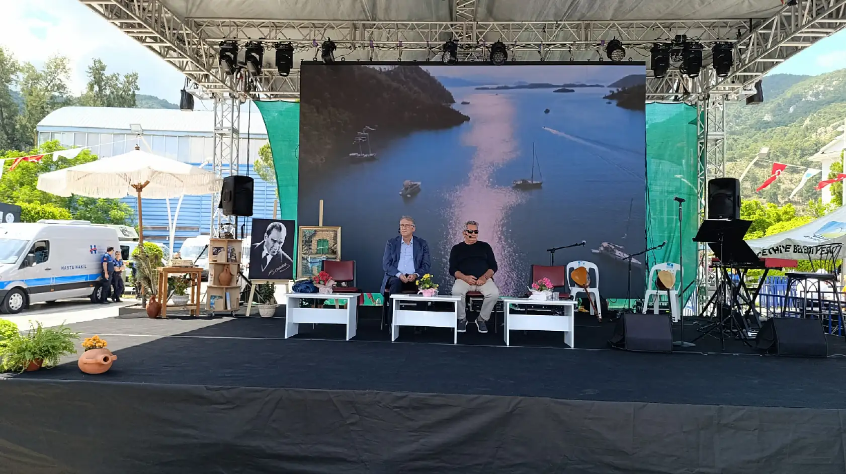 Fethiye, canlı yayınla ekranlara taşındı