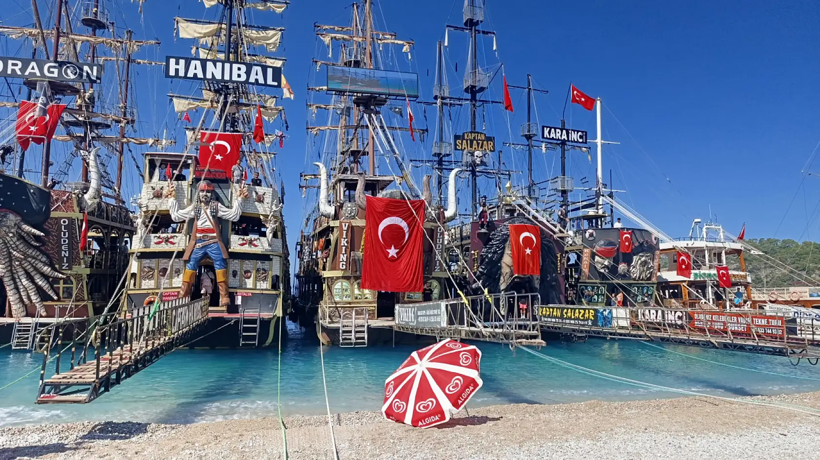 Fethiye Ölüdeniz'de Kabotaj Bayramı coşkusu