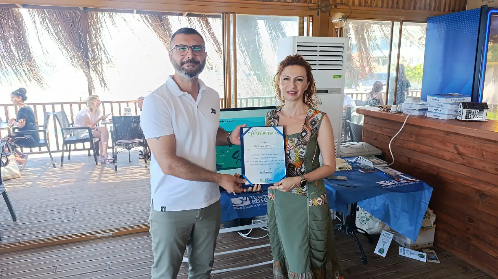 Fethiye Belediyesi'nden Türkiye Çevre Haftası'nda deniz kaplumbağaları ve orfoz balığı koruma etkinliği