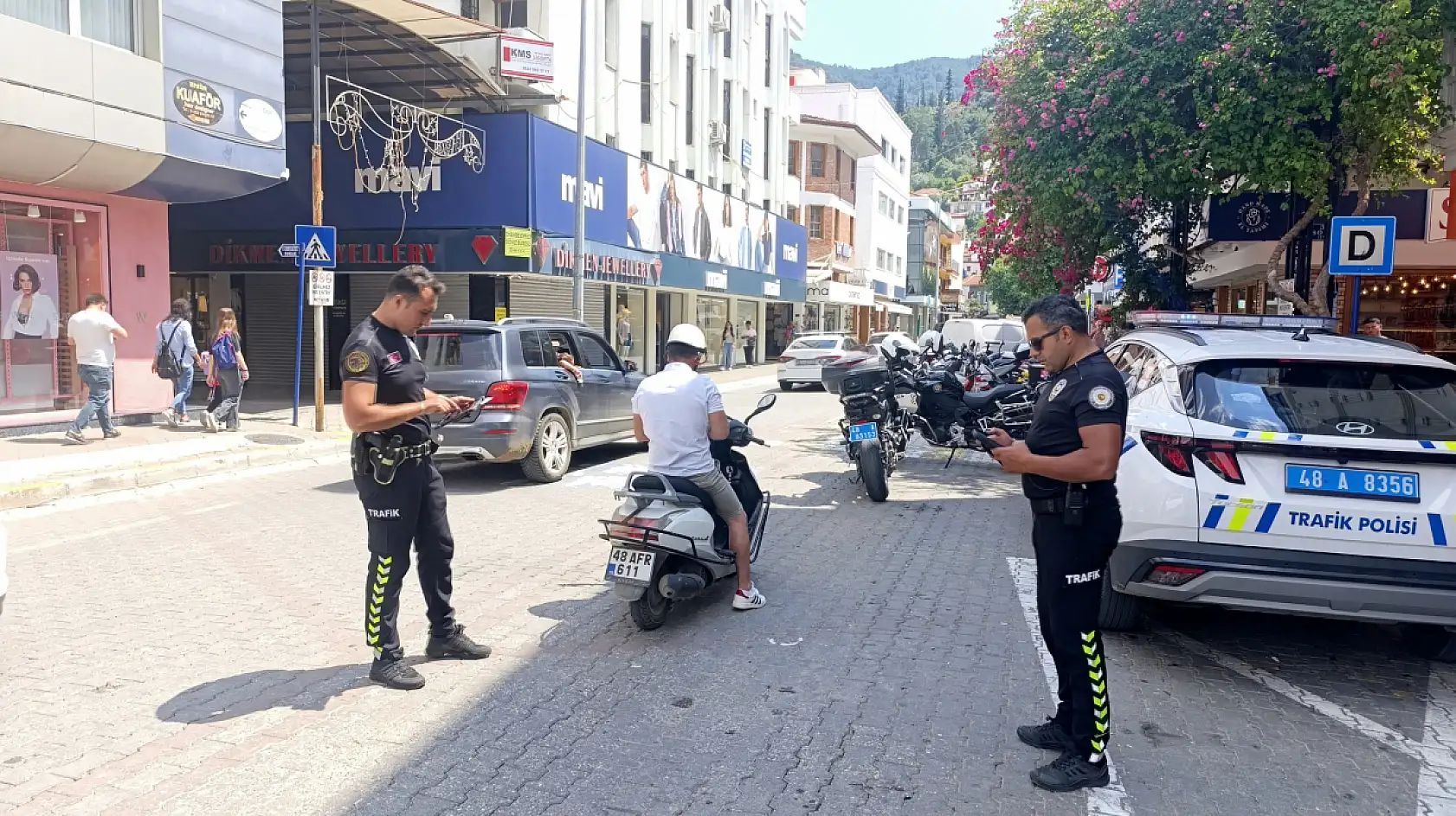 Fethiye'de Kurban Bayramı öncesi trafik denetimleri artırıldı