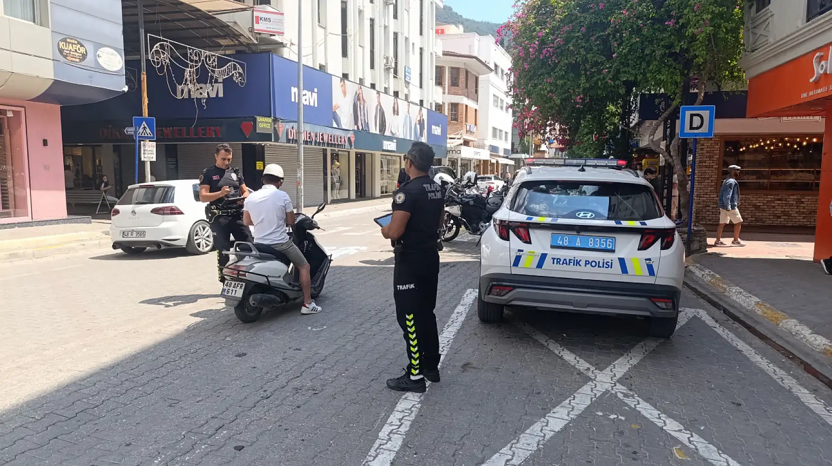 Fethiye'de Kurban Bayramı öncesi trafik denetimleri artırıldı