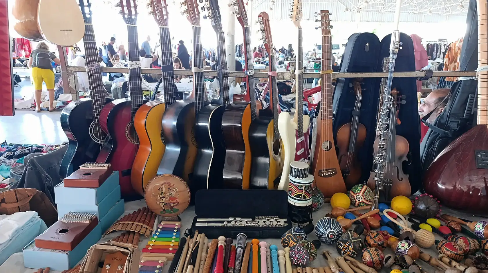 Fethiye'de müzik 'geri dönüşümle' hayat buluyor