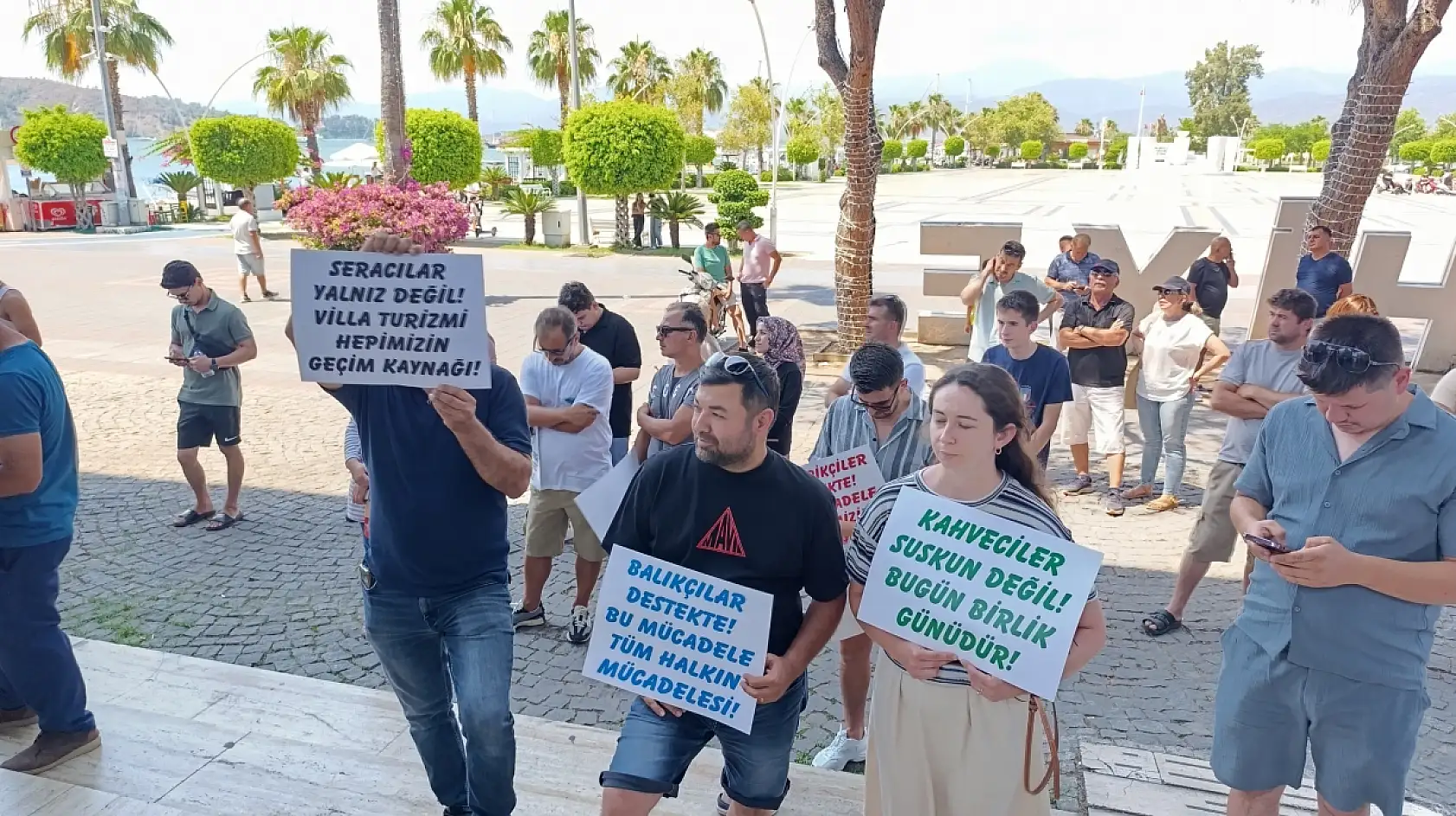 Fethiye'de villa turizmi için toplandılar