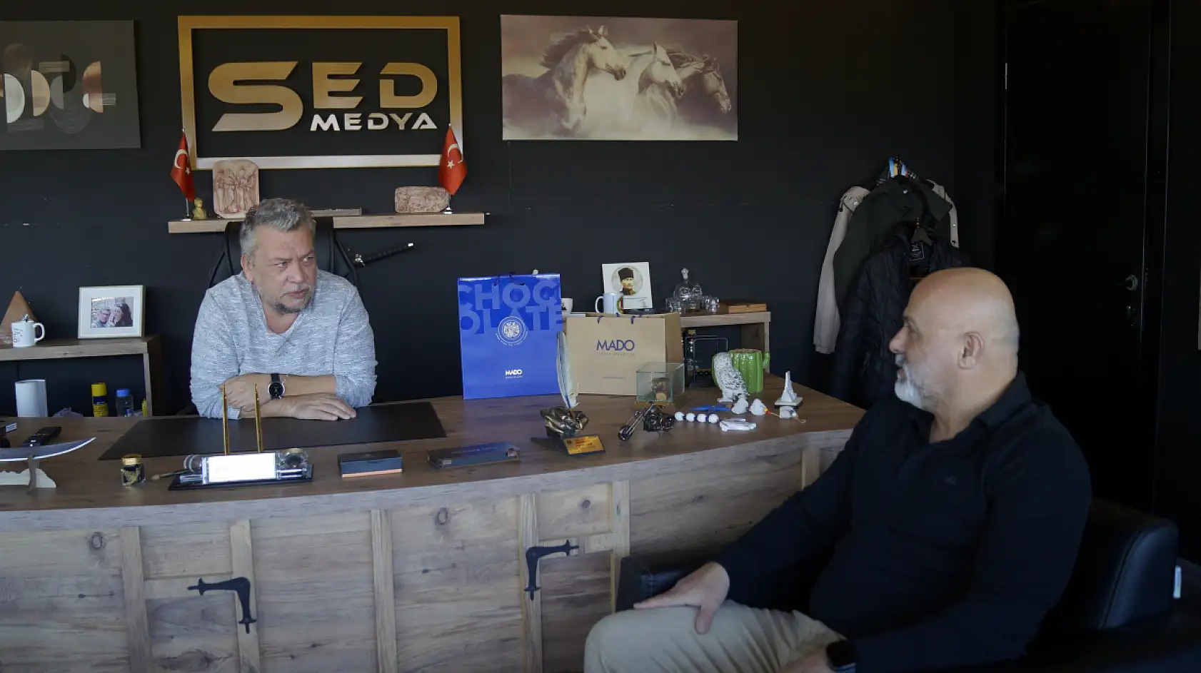 Salih Dündar'dan BİK Genel Kurul Üyesi Seda Köktener'e ziyaret