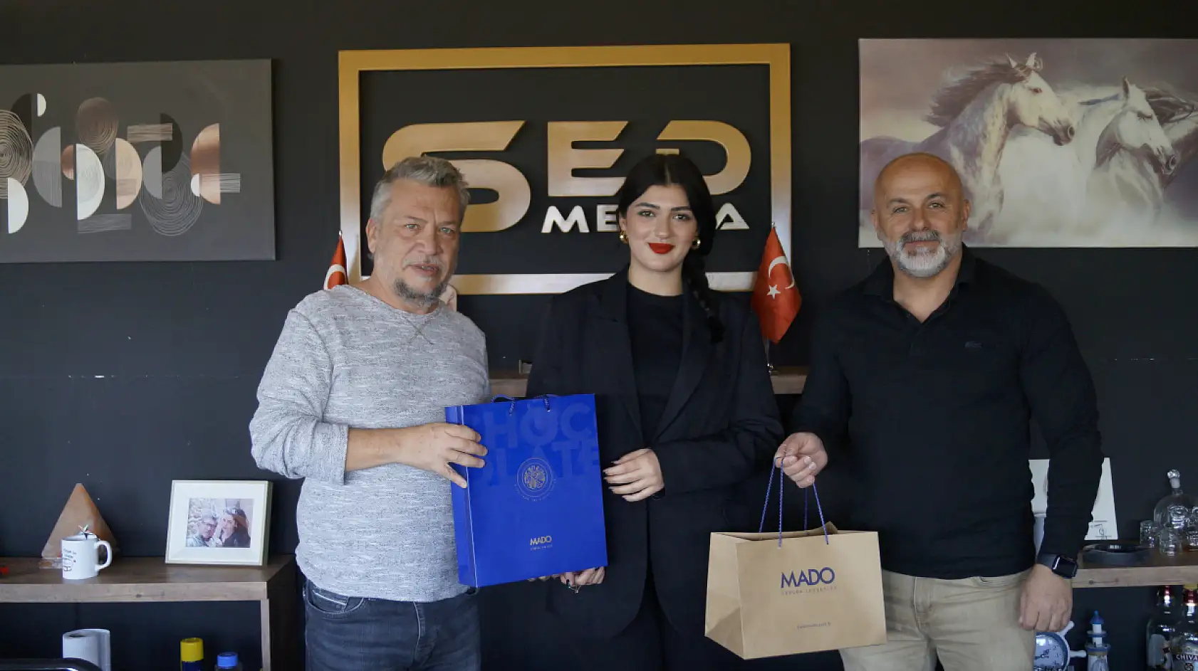 Salih Dündar'dan BİK Genel Kurul Üyesi Seda Köktener'e ziyaret