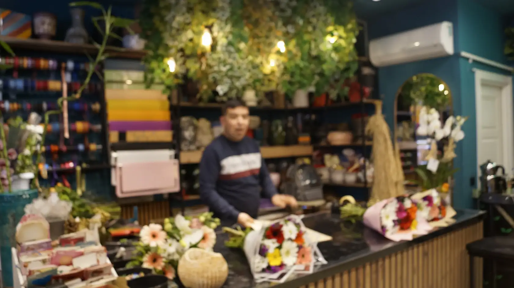 Fethiye'de bayramın ilk gününde çiçek satışlarında anormal artış