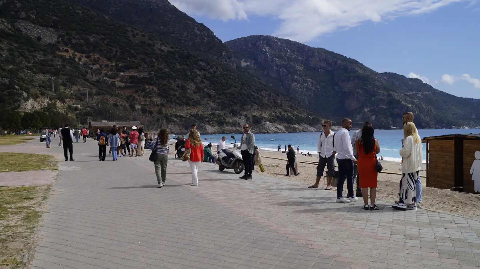 Fethiye Ölüdeniz'de dondurma sezonu başladı, yoğunluk ne durumda?