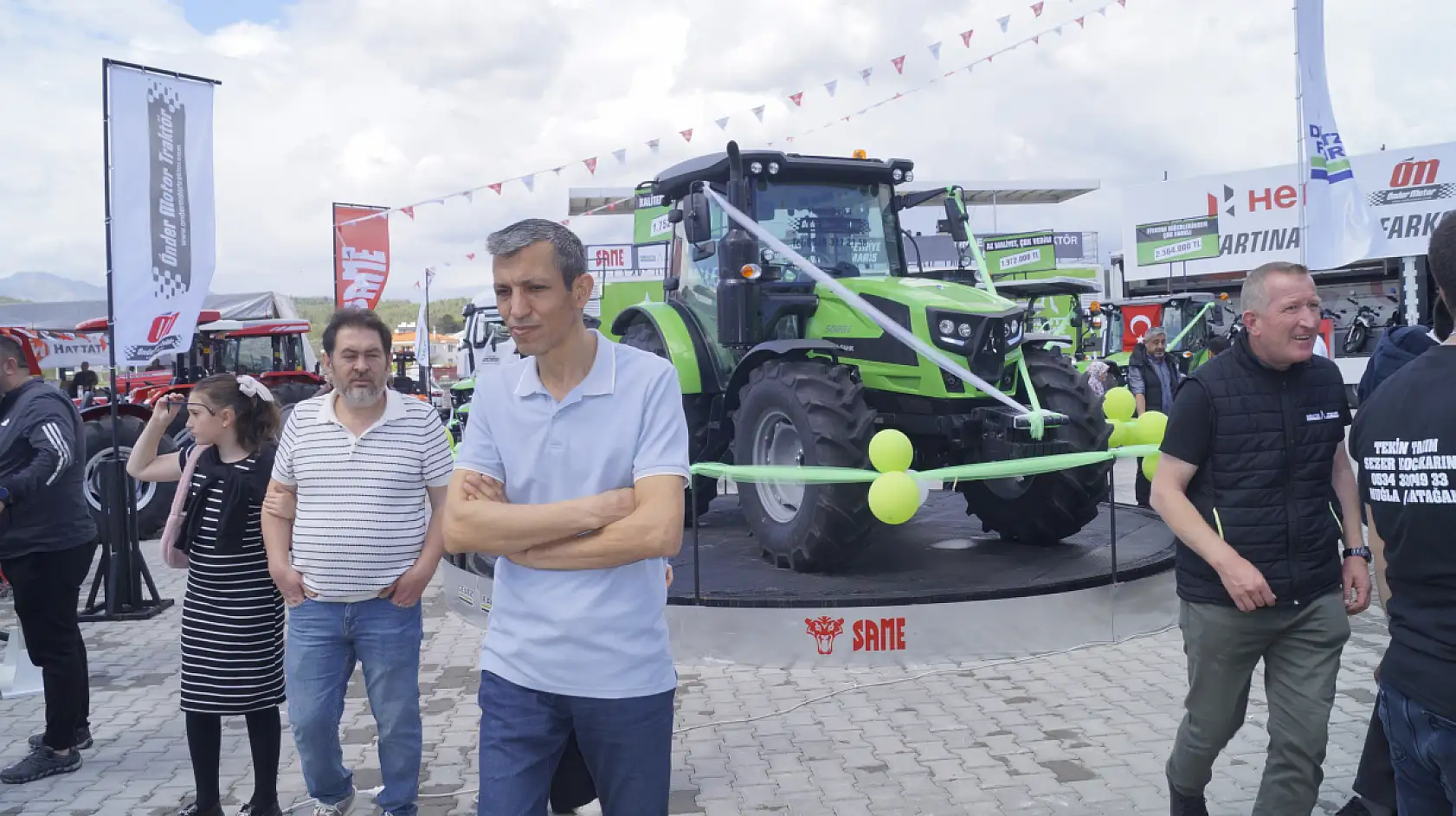 Seydikemer'de ilki düzenlenen tarım ve hayvancılık fuarı açıldı