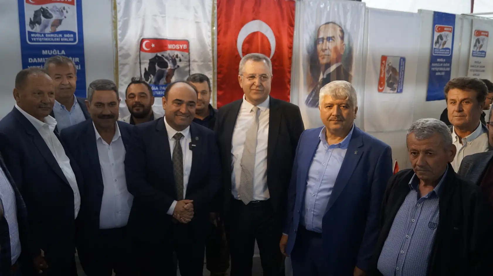 Seydikemer'de ilki düzenlenen tarım ve hayvancılık fuarı açıldı