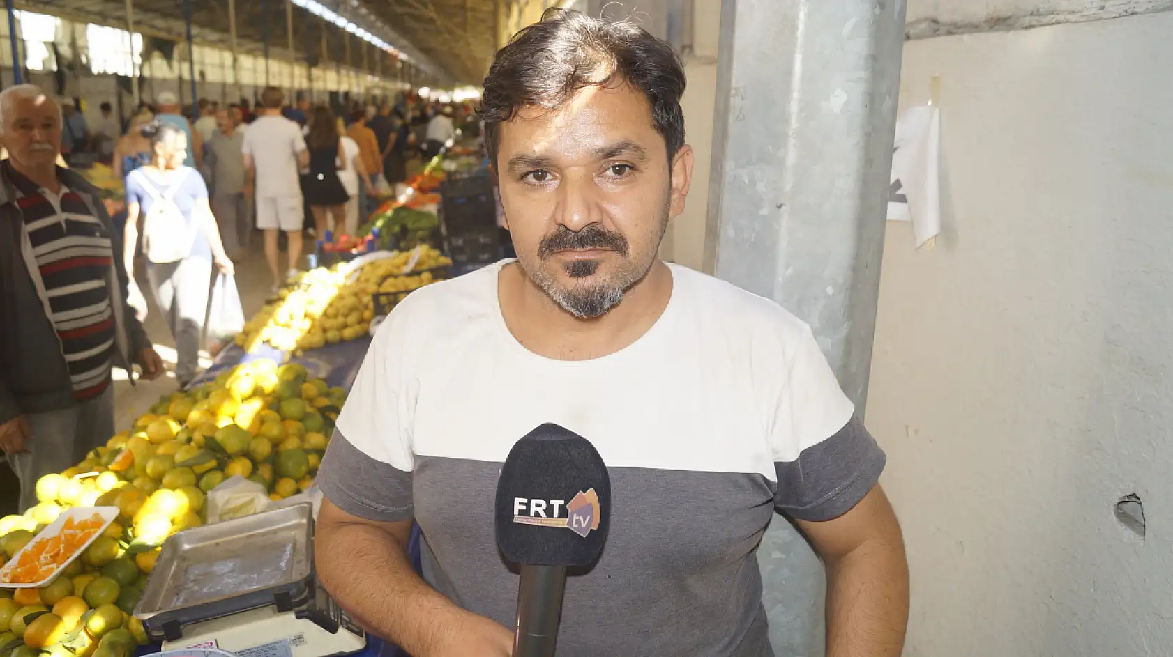 Fethiye Salı Pazarında Mandalina Sezonu Başladı