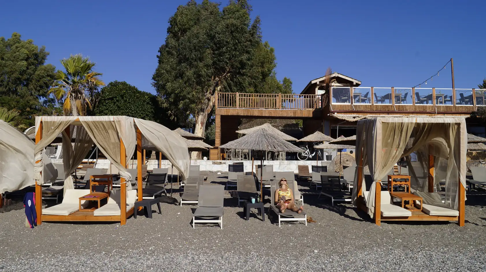 Fethiye'de Grey Beach Club, kış sezonuna hazır