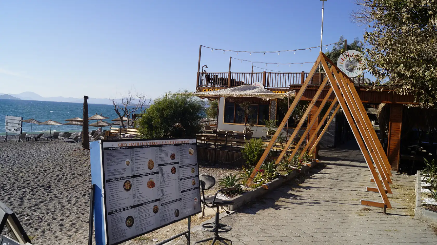 Fethiye'de Grey Beach Club, kış sezonuna hazır