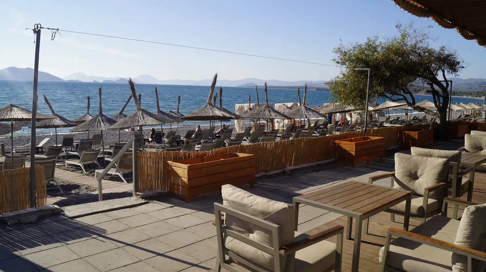 Fethiye'de Grey Beach Club, kış sezonuna hazır