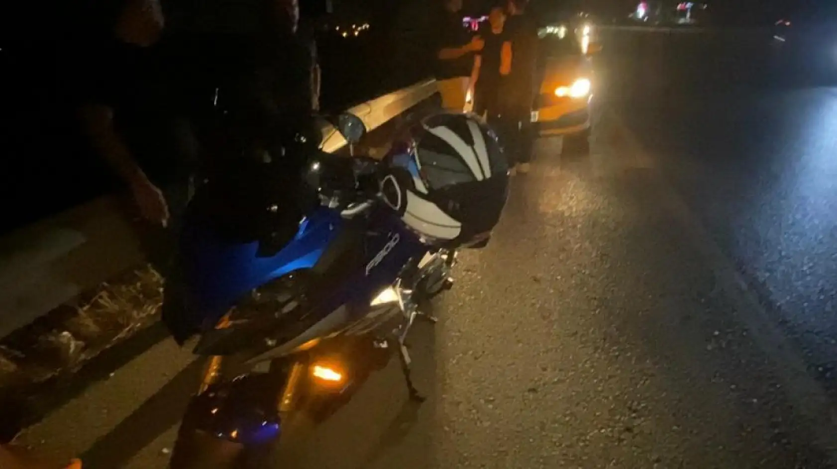 Önce motosiklet ardından otomobil çarpması sonucu hayatını kaybetti