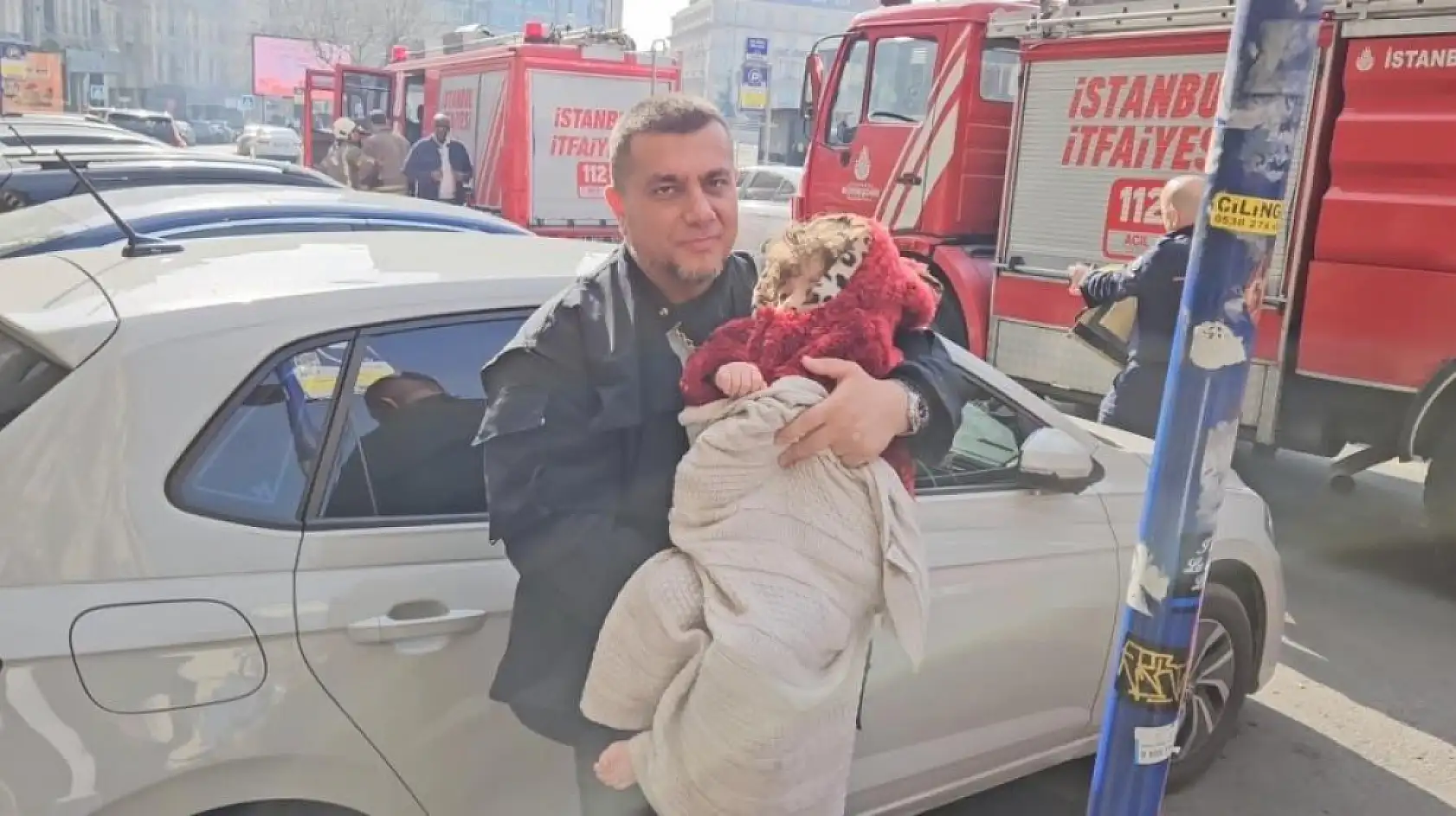 Otelde Elektrik Panosundan Kaynaklanan Yangın Panik Yarattı