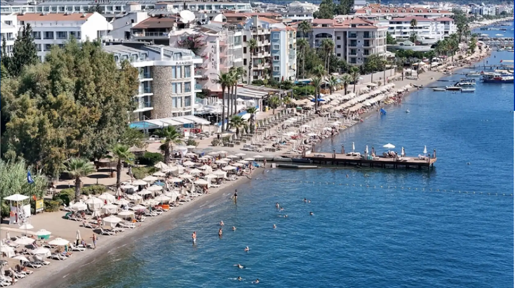 Muğla'yı 8 ayda 2,5 milyon yabancı turist ziyaret etti